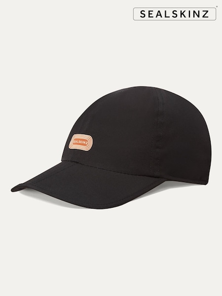 Sealskinz Waterproof Quick Dry Foldable Running Black Cap (E78107) | 173 QAR