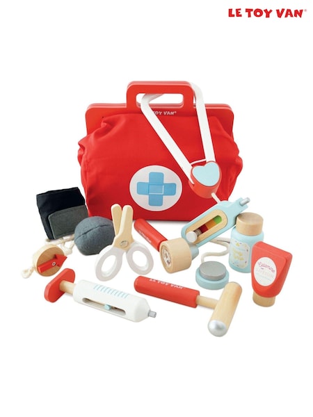 Le Toy Van Vintage Doctors Roleplay Wooden Kit (E78144) | €54