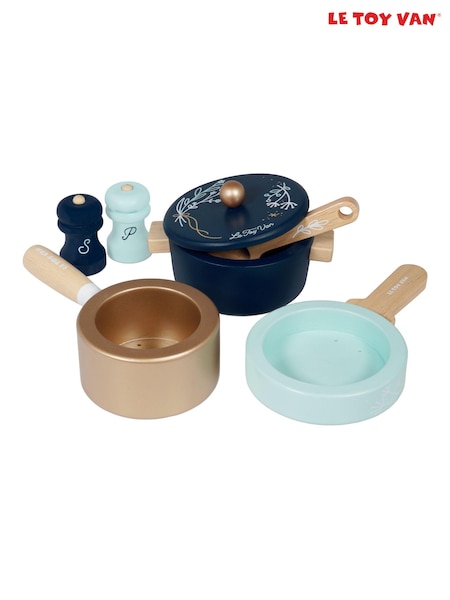 Le Toy Van Pots and Pans Kitchen Accessories (E78151) | €34