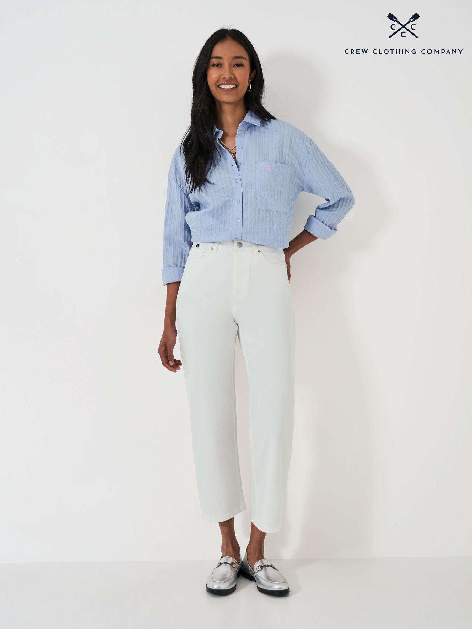 Womens white jeans uk deals