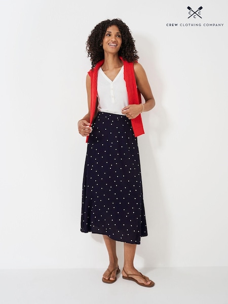 Crew Clothing Amber Flared Midi Skirt (E78211) | 271 LEI