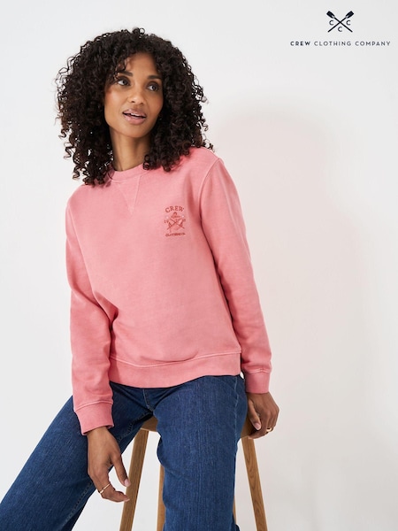 Rosa Blitz - Crew Clothing Company Pigment Dyed Crew Neck Sweatshirt (E78213) | 38 €