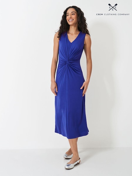 Crew Clothing Sleeveless Twist Jersey Dress (E78239) | €38