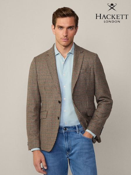 Hackett London Men Brown Jacket (E78258) | AED1,572