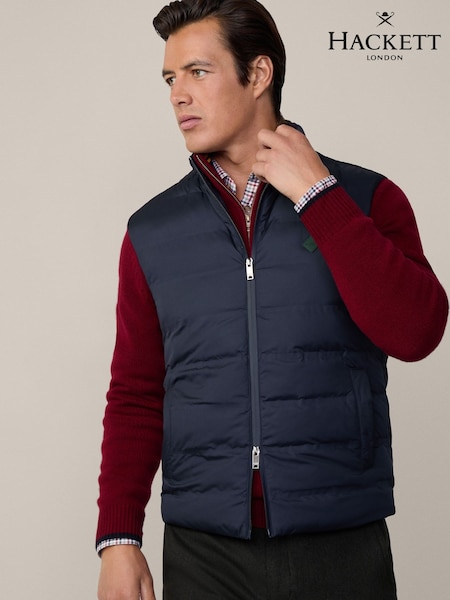 Hackett London Men Blue Gilets (E78320) | €132