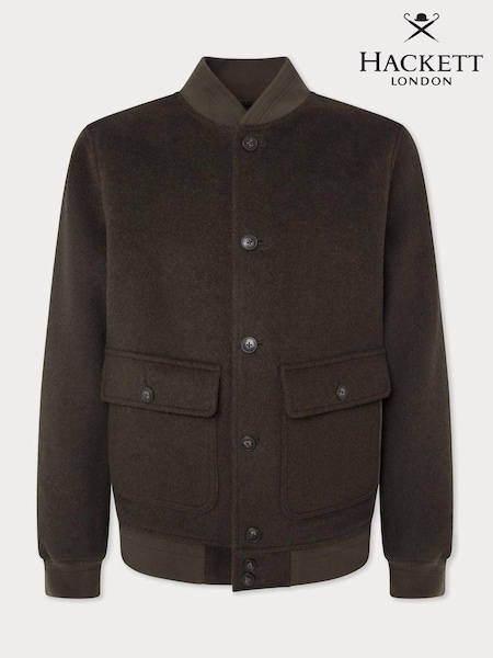 Hackett London Men Green Coat (E78324) | €212
