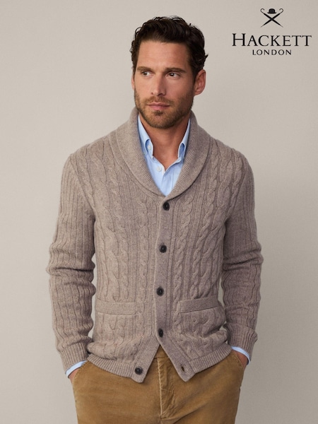 Hackett London Men brown Jumper (E78356) | 1,420 LEI
