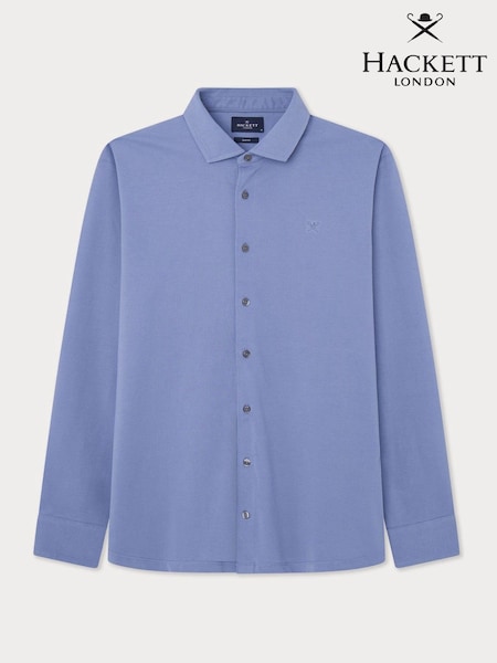 Hackett London Men Blue 100% Cotton Polo Shirt (E78359) | 350 SAR