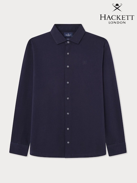 Hackett Men Blue London 100% Cotton Polo Shirt (E78368) | 350 SAR