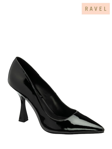 Ravel Black Pointed-Toe Court Shoes (E78430) | $114