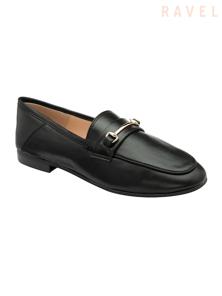 Ravel Black Slip-On Shoes (E78465) | €92