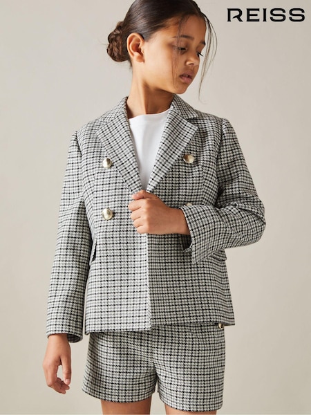 Reiss Charlie Checked Double Breasted Suit Blazer (E78639) | ‏778 د.إ.‏