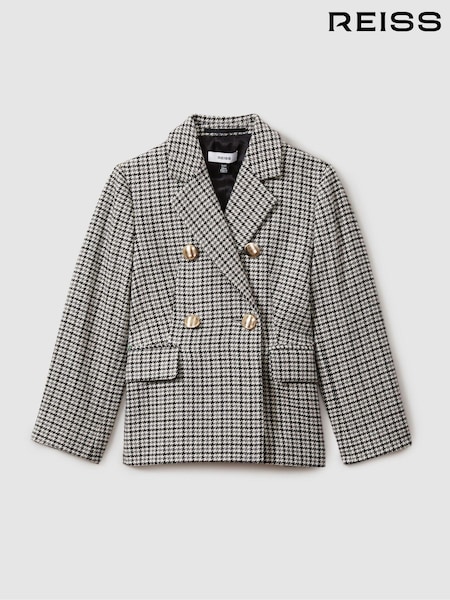 Reiss Charlie Checked Double Breasted Suit Blazer (E78667) | ‏835 د.إ.‏