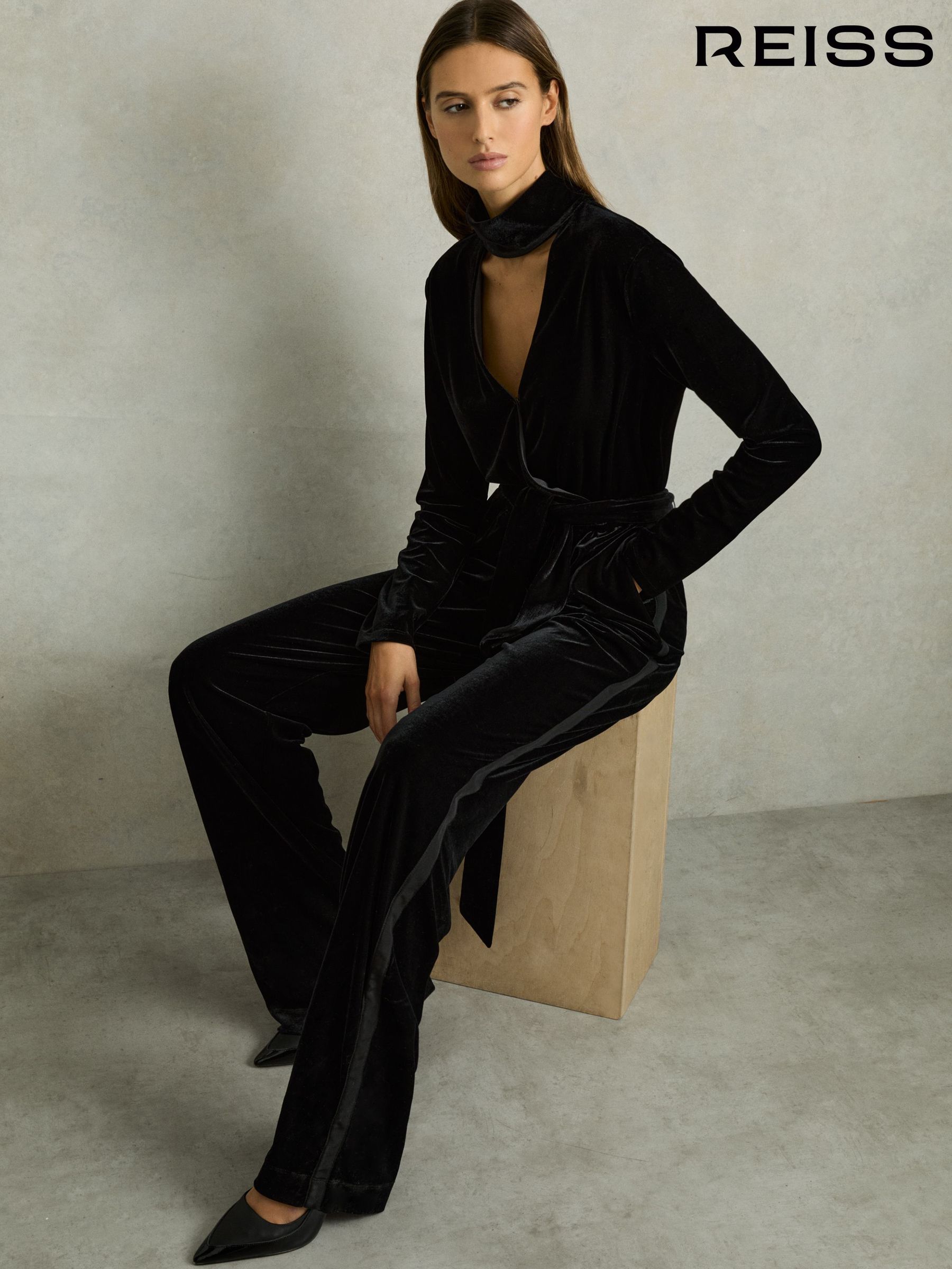 Next black jumpsuit petite new arrivals