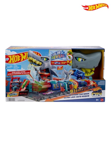 Hot Wheels City Ultra Shark Car Wash (E78839) | €90