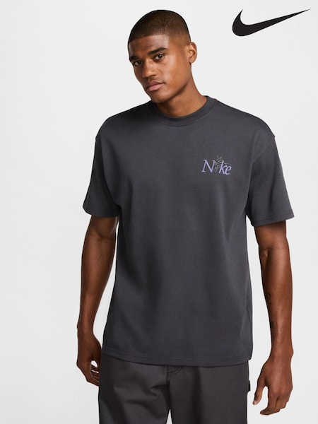 Nike Grey Sportswear Craft Graphic T-Shirt (E79052) | €53