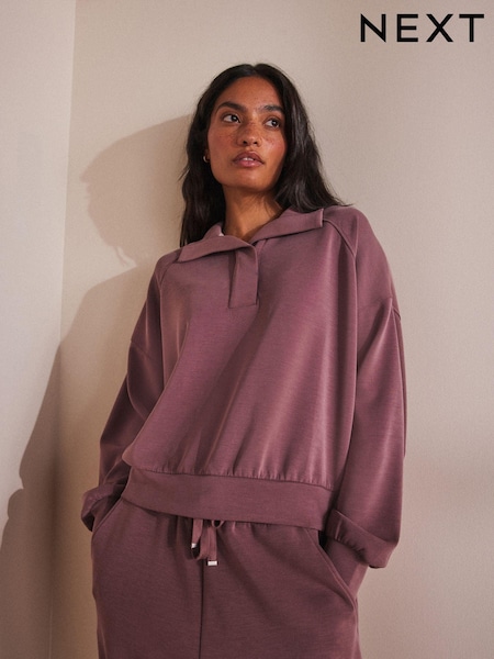 Vaaleanpunainen - Modal Blend Lounge Top (E79299) | €40