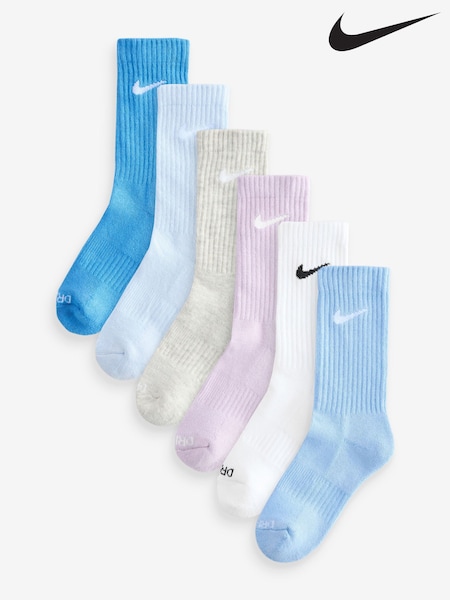 Beyond Blue - Nike Little Kids Performance Crew Socks 6 Pack (E79340) | 25 €