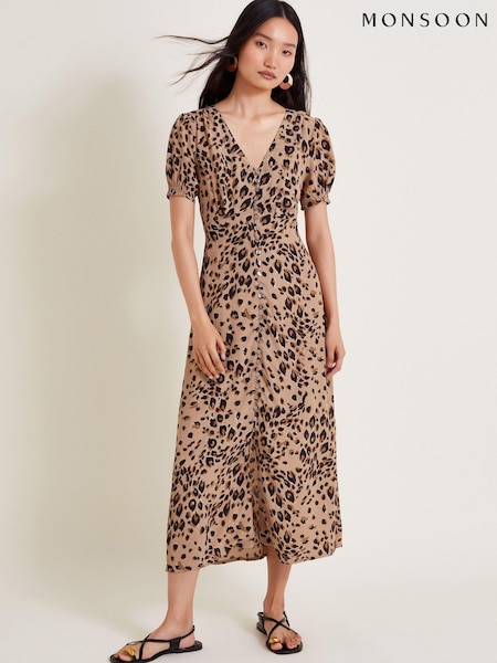 Monsoon Raife Midi Tea Dress (E79478) | ‏266 د.إ.‏