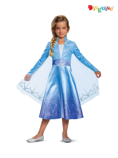 Disney Blue Deluxe Elsa Travel Fancy Dress Costume (E79599) | €40