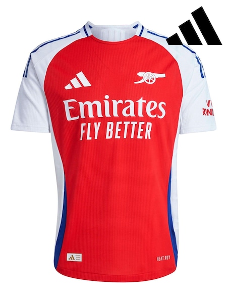 adidas Red 2024-25 Arsenal Home Authentic Shirt (E79633) | €115