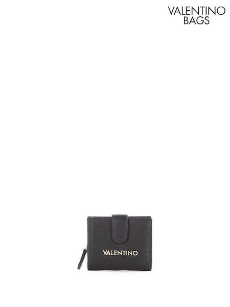 Valentino Bags Black Brixton Med Bi-Fold Purse (E79852) | ₪277