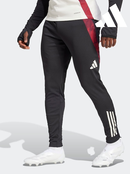 adidas Black Manchester United Tiro 24 Training Joggers (E80168) | AED160