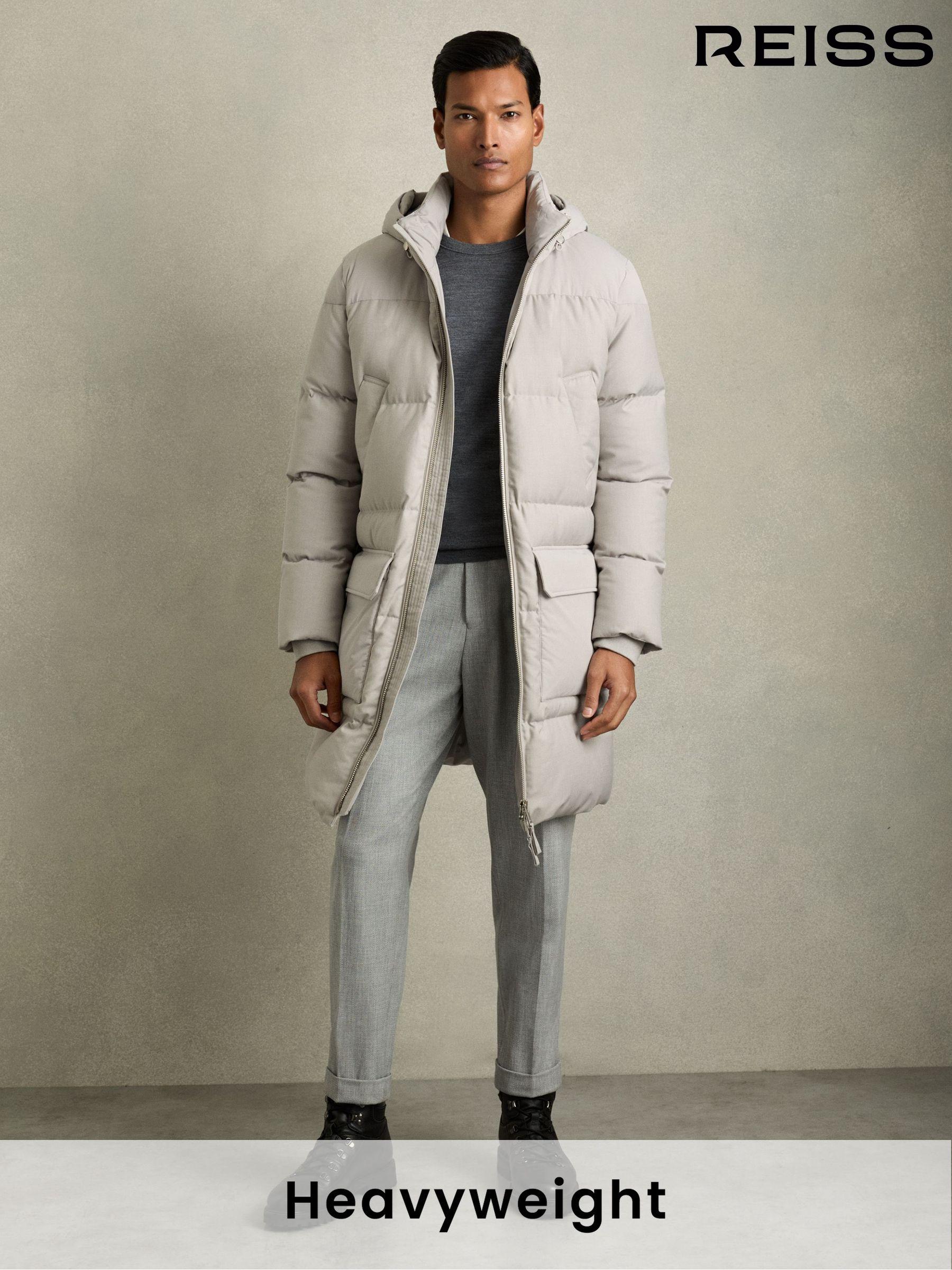 Men s Reiss Grey Casual Coatsandjackets Next Oman