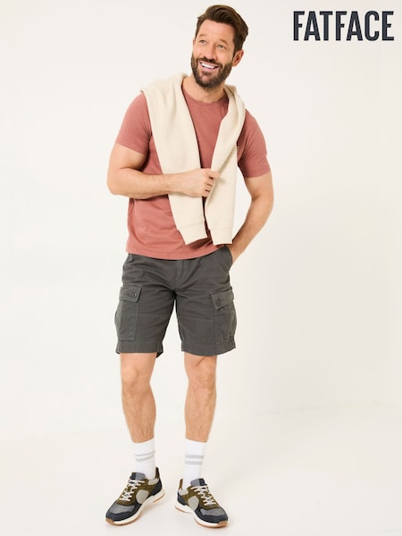 FatFace Breakyard Dark Grey Cargo Shorts (E80224) | €70