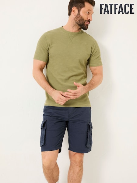 FatFace Bude Navy Cargo Shorts (E80225) | $79