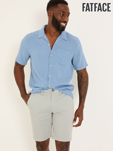 FatFace Mawes Light Grey Chino Shorts (E80238) | €63