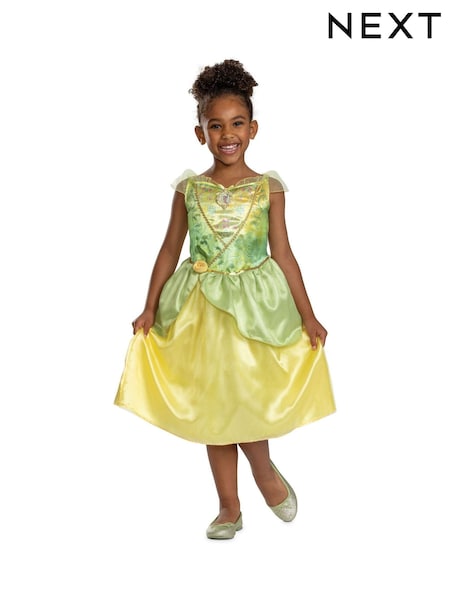 Disney Green Tiana Classic Fancy Dress Costume (E80606) | €27