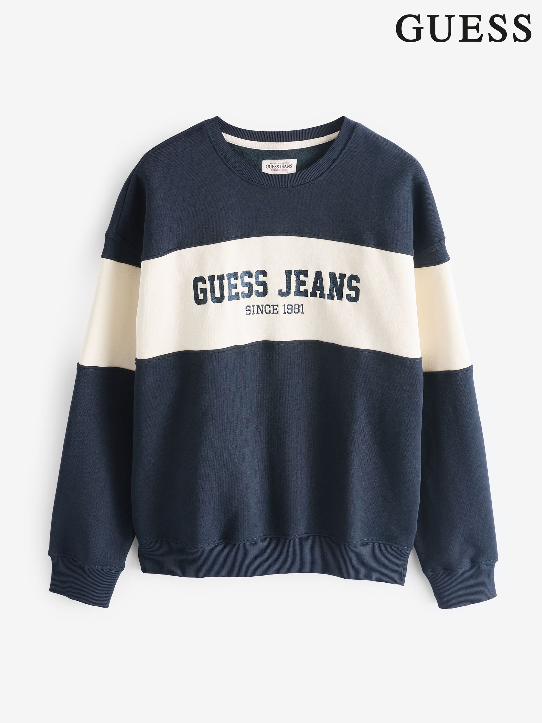 Buy Men's Sweatshirts and Hoodies GUESS Jeans Online | Next
