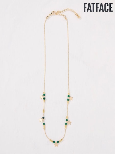 FatFace Gold Tone Star Necklace (E81231) | €13
