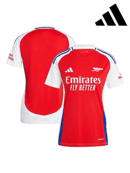 adidas Red Womens Arsenal Home 2024-25 Shirt (E81343) | €113