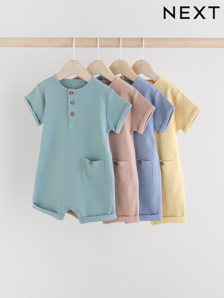 Mineraller Ovası - Baby Jersey Rompers 4 Pack (E81380) | ₺777 - ₺ 925