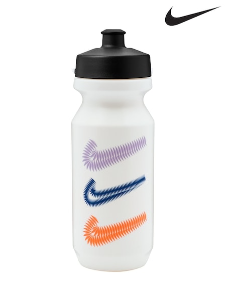 Nike White Bigmouth Graphic Water Bottle 650ml (E81424) | €13