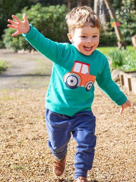 Frugi Green Tractor Easy On Jumper (E81613) | 45 € - 51 €