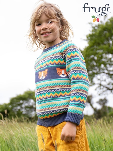 Frugi Unisex Fowey Knitted Jumper (E81621) | $58 - $65