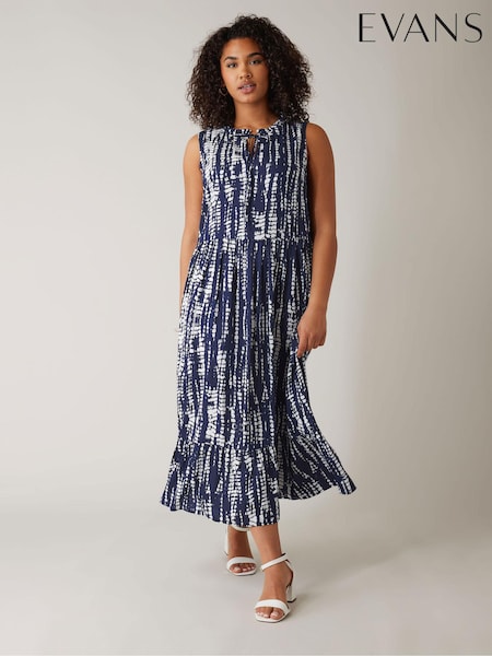 Evans Sleeveless Boho Dress (E81653) | 104 QAR