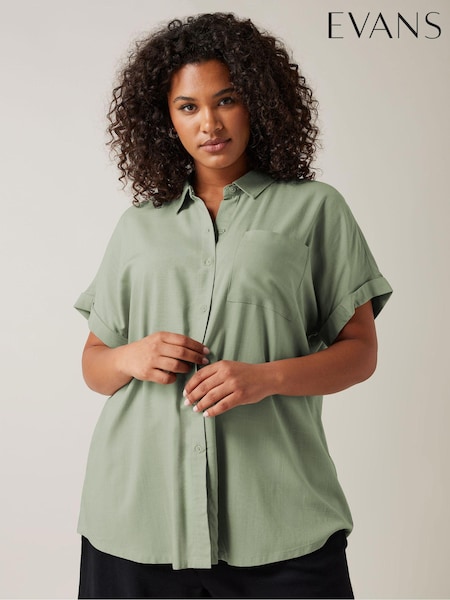 Evans Tencel Slub Shirt (E81657) | ₪146