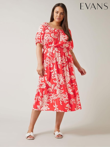 Evans Boho Dress (E81660) | ₪211