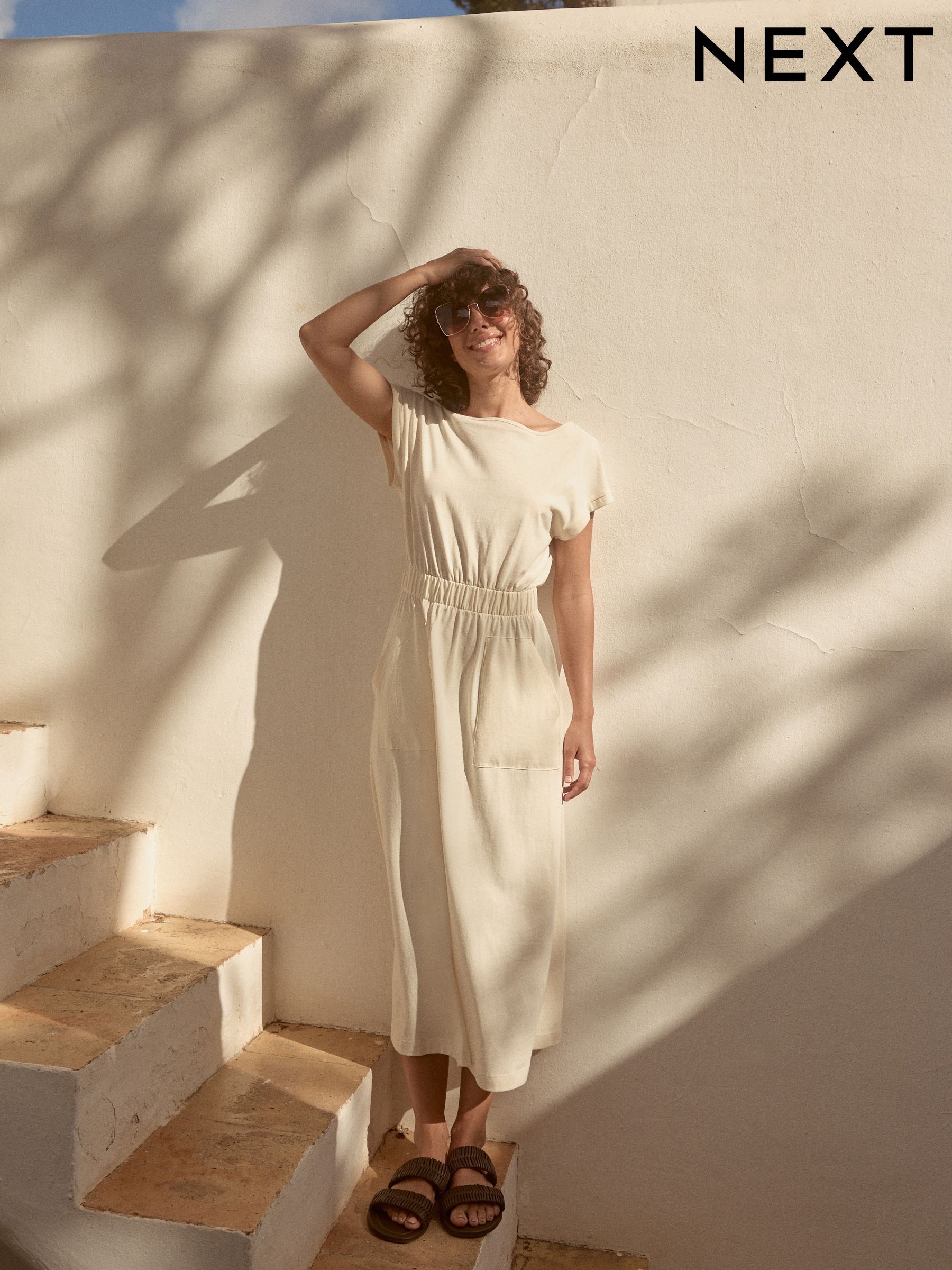【海外限定】REISSワンピース☆Cream Charlotte Cotton Crochet- Buy Reiss Cream Charlotte Cotton Crochet-Detail Mini Dress