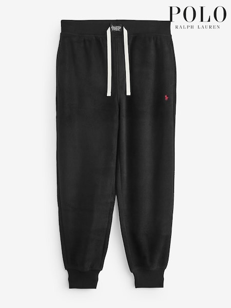 Polo Ralph Lauren Brushed Fleece Lounge Black Joggers (E82033) | €76