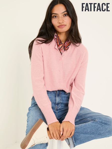 FatFace Selah Knitted Button Front Cardigan (E82135) | € 74