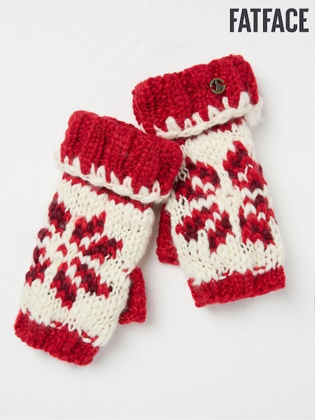 FatFace Red Snowflake Cuffs (E82345) | €15.50