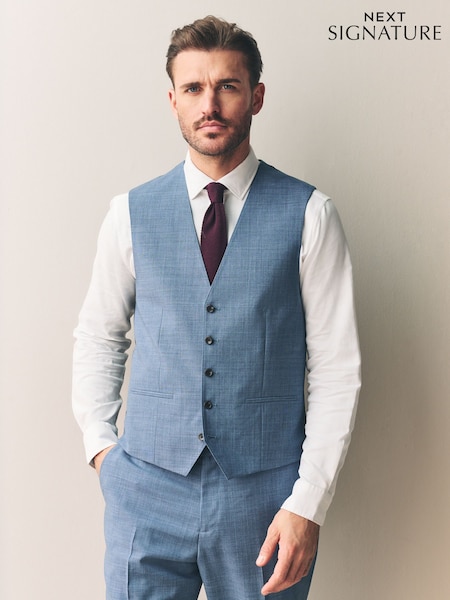 Blue Signature Nova Fides Wool Waistcoat (E82665) | €64