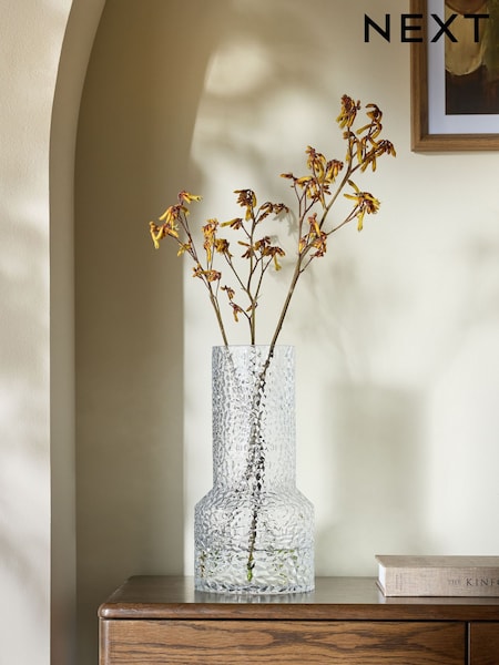 Glass Textured Vase (E82818) | kr350