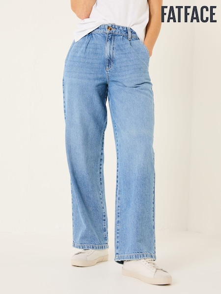 FatFace Ginger Denim Vintage Wide Leg Jeans (E82844) | €79
