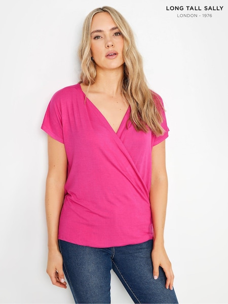 Long Tall Sally Short Sleeve Wrap Top (E82876) | 40 €